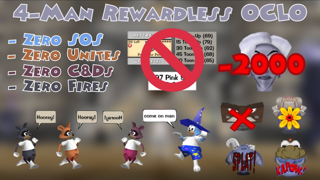 TTCC | Rewardless 4-Toon Overclocked C.L.O.