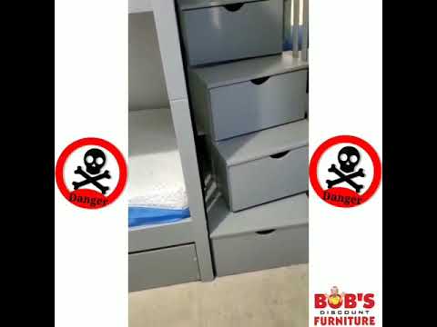 Dangerous Bunk Bed From Bob S, Bobs Furniture Bunk Bed Recall