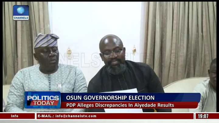 Osun Election: PDP Demands Immediate Resignation Of INEC Chairman