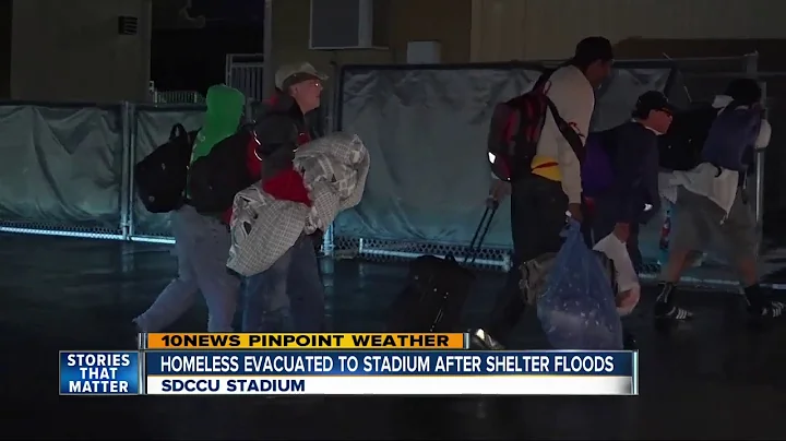 Flooding forces evacuation of downtown homeless shelter