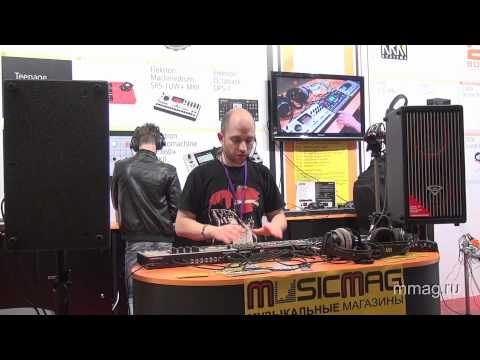 mmag.ru: Elektron The Trinity (Machinedrum, Monomachine, Octatrack) demo 1 by Dataline video review