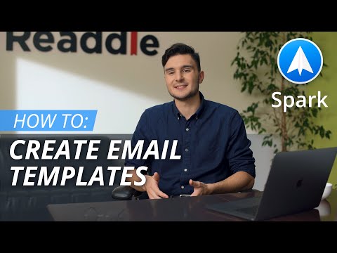 How to create email templates – Spark for Teams