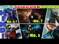 Top 10 Most powerful mcu superheroes with no super powers | Avengers, iron man, Hindi CAPTAIN HEMANT