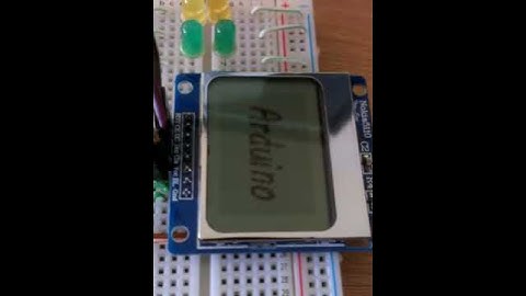 Nokia 5110 for Arduino, backlight problem
