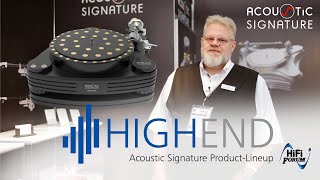 HighEnd 2023 bei AcousticSignature | Plattenspieler, Tonarme, Tonabnehmer | HiFi Forum