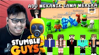 Aku Tantangin Temen2 YOUTUBER Main Stumble Guys !! Siapa Paling Jago di Antara Kita !?