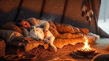 How Native Americans Slept in Tipis Without Freezing | Boring History For Sleep