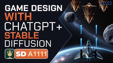 AI-aangedreven ruimteschietspel: bouw een minigame met ChatGPT en stabiele diffusie!