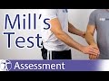 Mill's Test⎟Lateral Epicondylitis or Tennis Elbow