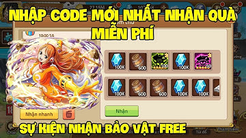 Nhập 11 Code Huyền Thoại Hải Tặc Mới Nhất | Nhận Quà Giftcode Chung Tháng 8 Toàn Sever Nha