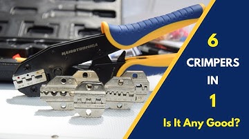This Crimper Replaces 6 Tools! Haisstronica 6pcs Crimping Set Hands-On Review