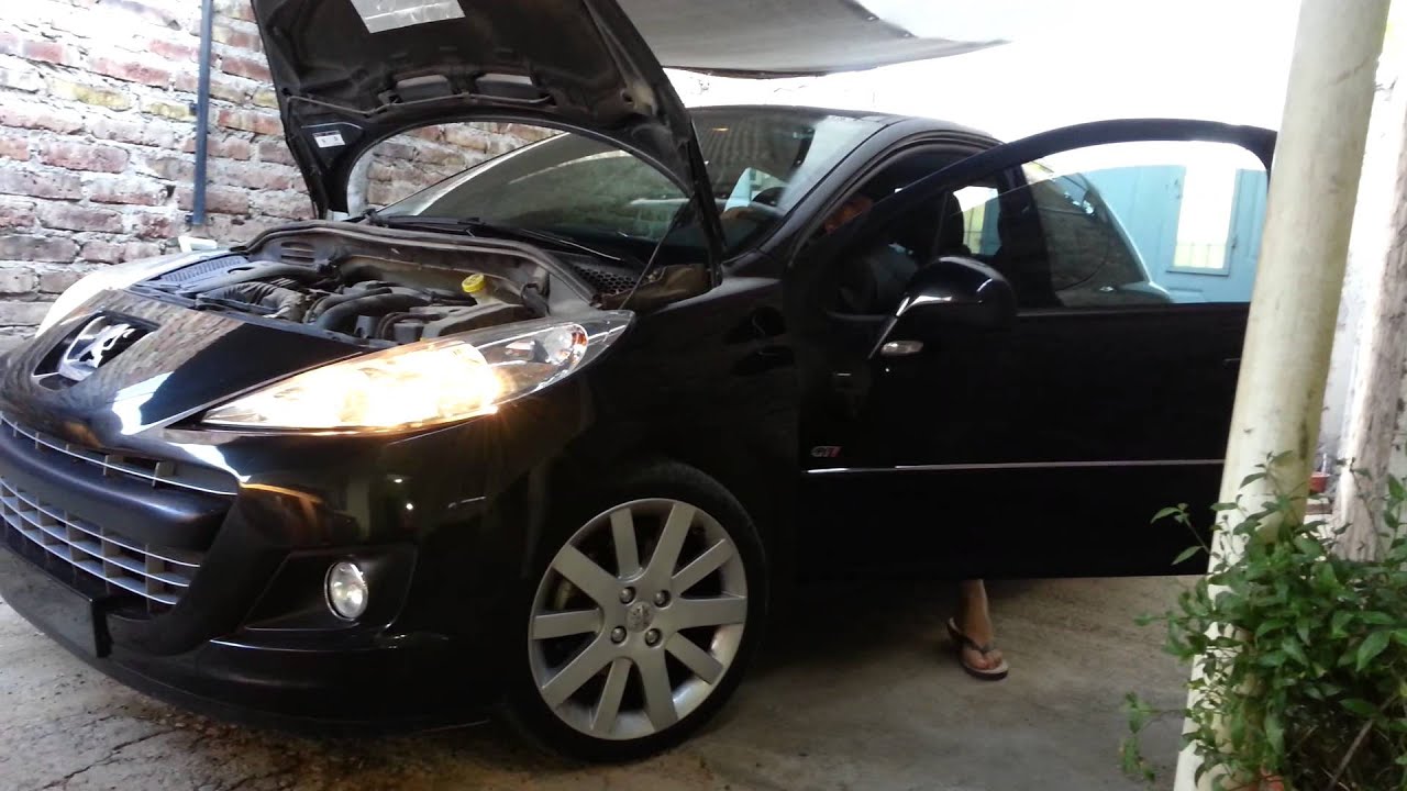 Válvula blow off Peugeot 207 gti YouTube