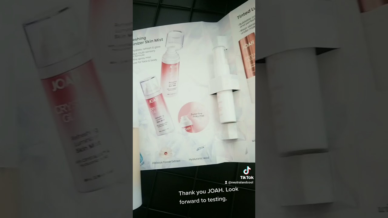 Received the new JOAH Crystal Glow Primedation. Would you like to see a first impressions?