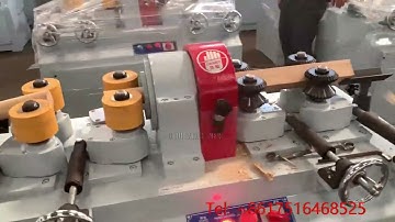wood round stick processing machine/MC9060B round rod bar milling machine/wood handle making machine