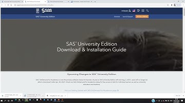 SAS University Edition Installation Guide