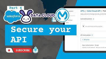 Data Cloud/MuleSoft Integration Part 4: Secure your API with basic authentication in API Manager