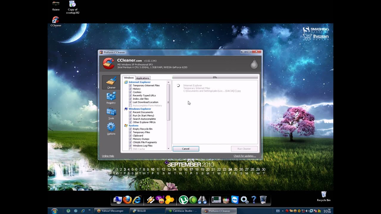 video tutorial ccleaner YouTube