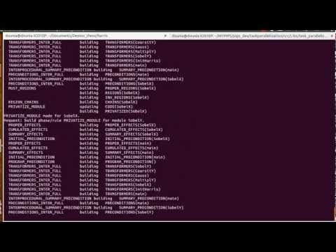 Harris Automatic Task Parallelization using PIPS