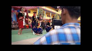 Hey Kanchhi dance performance ||Aadarsha ma vi || #rabinachaudhary #pujagm #sharadagm