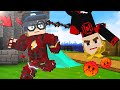 Playing As The Flash in Bedwars New Superhero