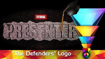 HitFilm Effects Lab - "Defenders" Title Logo