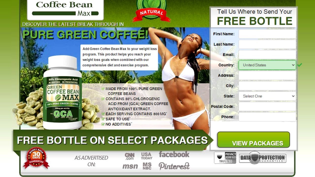 "Discover the Secret to Rapid Weight Loss with Green Coffee Bean Max!"