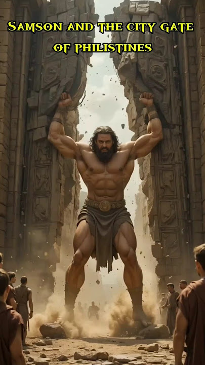 PART 2 Life story of Samson |Samson and the city gate of the philistines| #samson #storyofsamson#fyp
