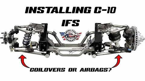 HOW TO INSTALL TCI FRONT C10 SQAUREBODY SUSPENSION (C10 BUILD 3)