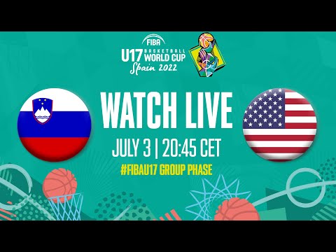  Full Basketball Game | Slovenia v USA | FIBA U17 Basketball World Cup 2022