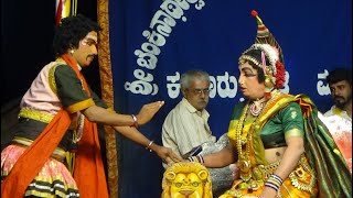 Yakshagana --  Tulu - Shri Devi Raktheshwari Mahatme - 8 - D.Manohar kumar -  Badaga bellur Hasya