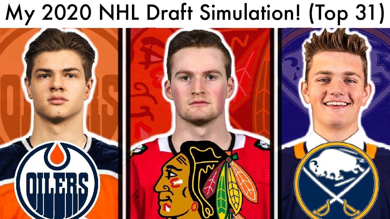 2020 NHL Mock Draft Lottery Simulation 