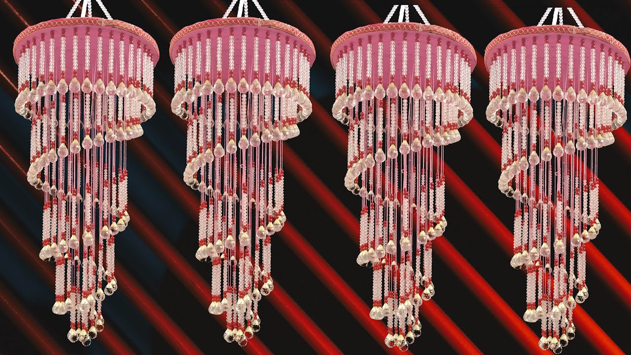 DIY Jhumar Making !!! Genius Wall Hanging Ideas That Will Make Home Beautiful !!!