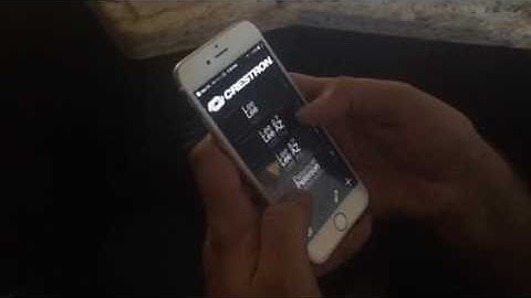 Crestron App Demo