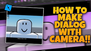 HOW TO MAKE DIALOG WITH CAMERA SYSTEM | ROBLOX STUDIO | 2022