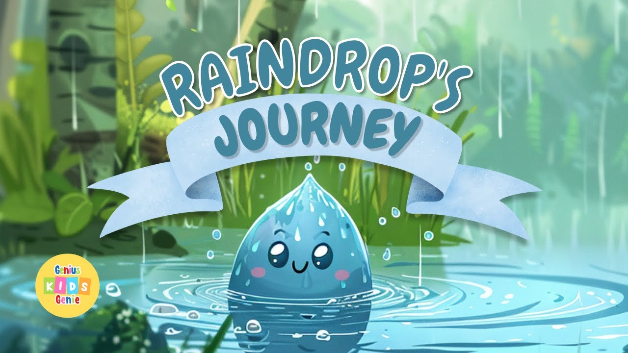 Rainy's Raindrop Journey Helps Plants & Animals on Earth!