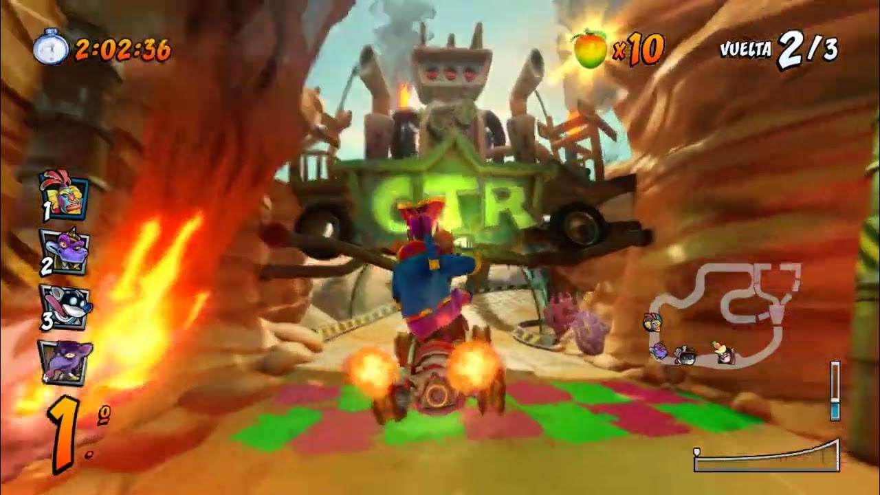 [Crash Team Racing Nitro Fueled] Krunk en Megamixmanía YouTube