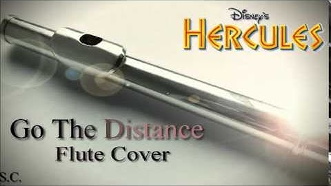 Go The Distance Flute Cover -From Disney