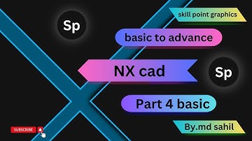 "NX CAD Tutorial:Part 4 Create 3D Models Like a Pro from Scratch!" how to use  #patternfutures