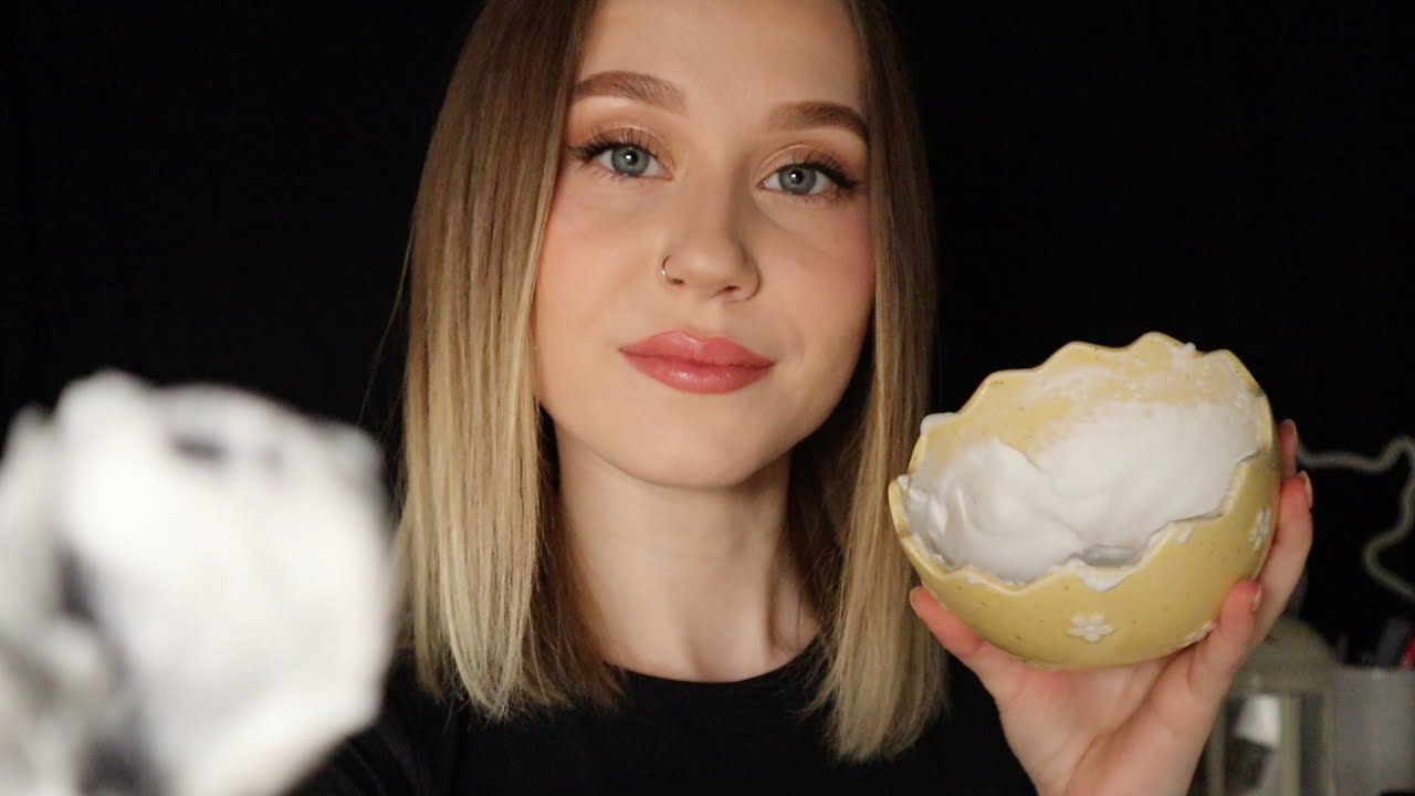 ASMR Shaving Your Beard 🪒 Soft Spoken, Layered Sounds