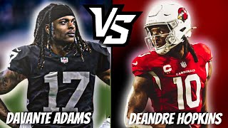 Davante Adams VS DeAndre Hopkins: Who&#39;s the Better Receiver?