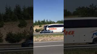 Unbelievable Crash In Highway Otobanda Araç Takla Attı