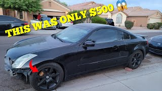 I Made $3,000 In Profit Parting Out This G35!
