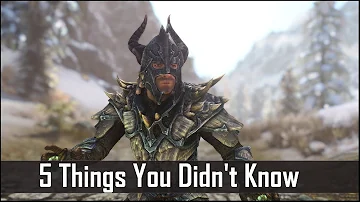 Quem é o protagonista de Skyrim?