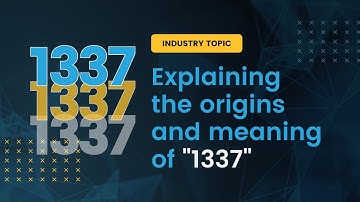 What Is 1337 Speak? The Origins and Meaning of Internet’s Hacker Slang | Securafy