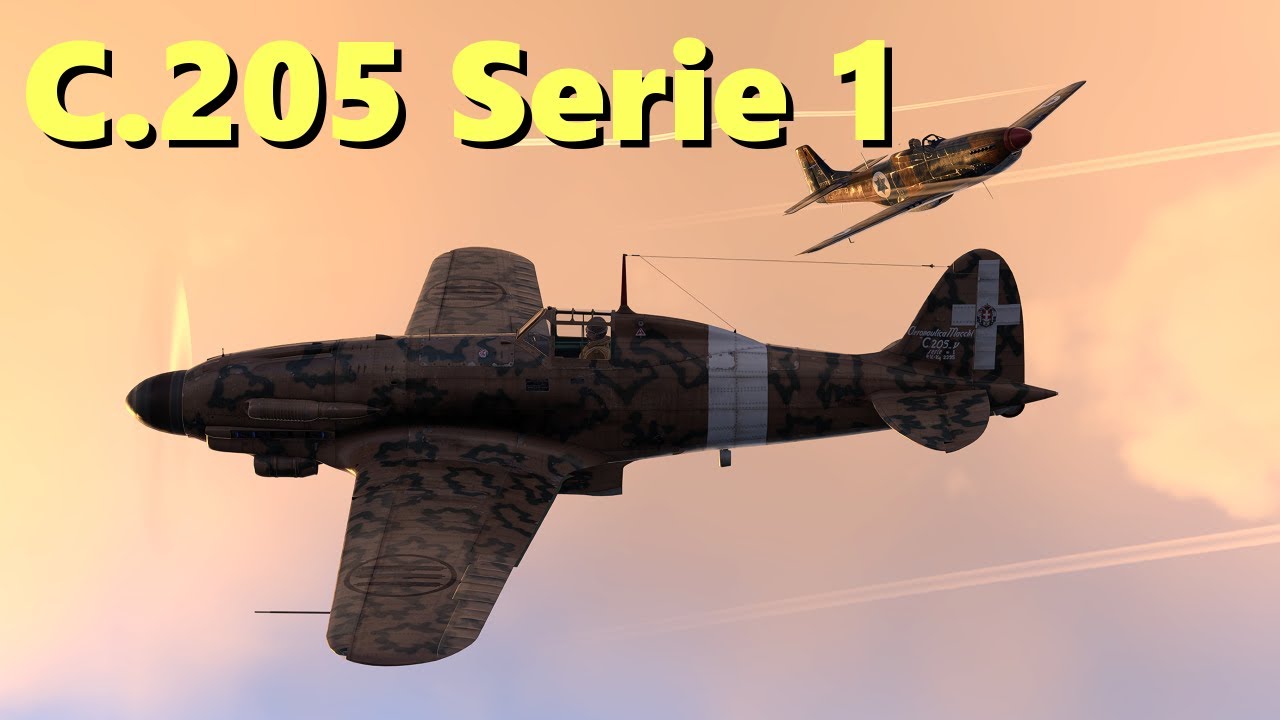 Finally, A Good Italian Plane? | C.205 Serie 1 Stock to Spaded + Review