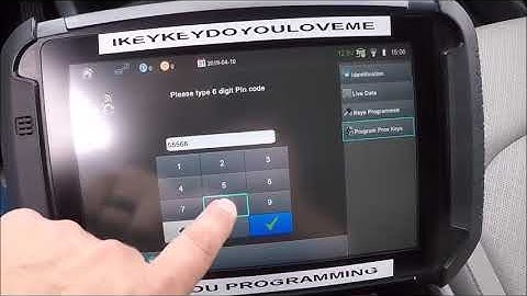 2016 Kia Optima proximity key programming via Smart Pro