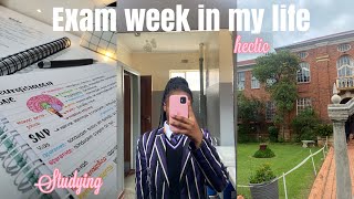 Exam week in my life| South African YouTuber