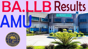 BA LLB Results 2020 | Law Results of Aligarh Muslim University