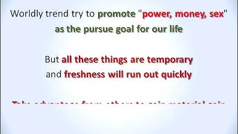 (BTTG 814) (Audio) What are we pursuing in this world?