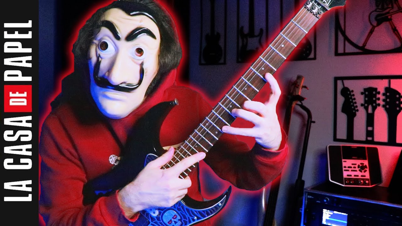 La Casa De Papel My Life Is Going On Electric Guitar Cover La Casa De Papel My Life Is Going On Electric Guitar Cover